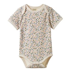 Nature baby Onesie- chamomile blooms